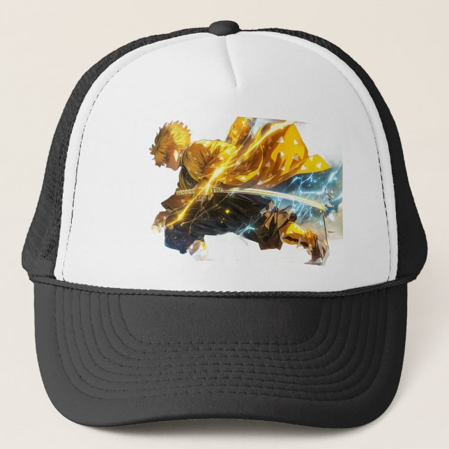Casquette de camionneur Zoro Anime – Épée dorée d' (Devant)
