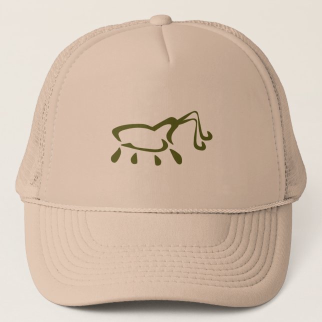 Casquette de camionneurs de TenkaraGrasshopper (Devant)