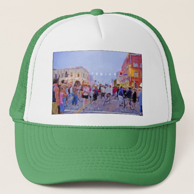 Casquette de camionneurs "d'éclairage de signe de (Devant)