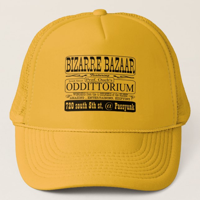 CASQUETTE DE CAMIONNEURS D'ODDITTORIUM (Devant)