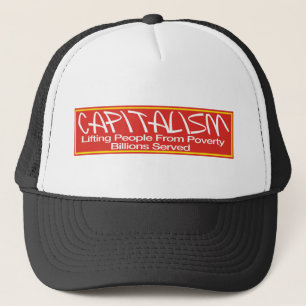 Casquette de capitalisme - personnes de levage de