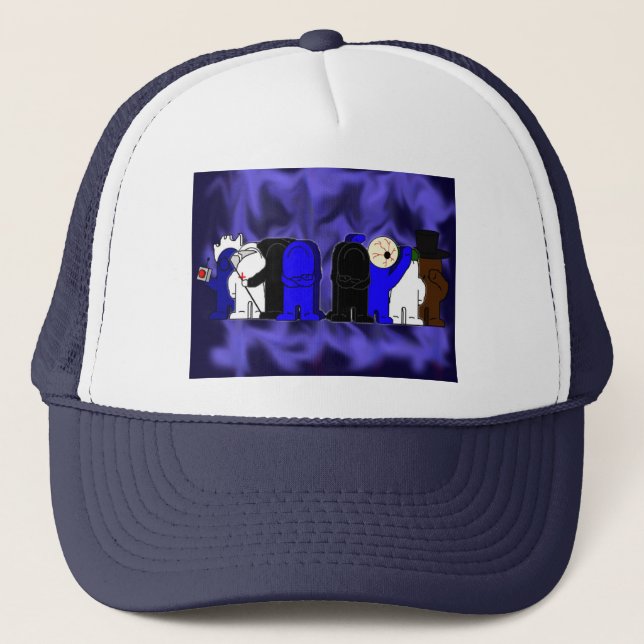 Casquette de caractères de ville de Krazy Klay (Devant)
