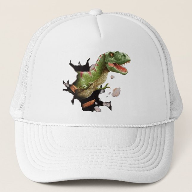 Casquette de casquette de baseball de T-Rex (Devant)