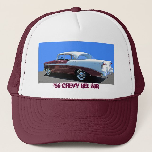 CASQUETTE DE 'CASQUETTE DE BEL AIR 56 CHEVY (Devant)