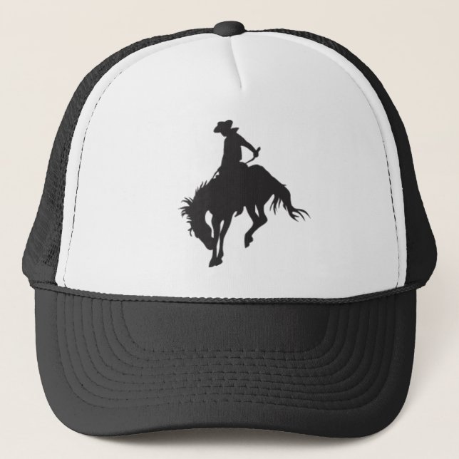 Casquette de cavalier de Bronc (Devant)