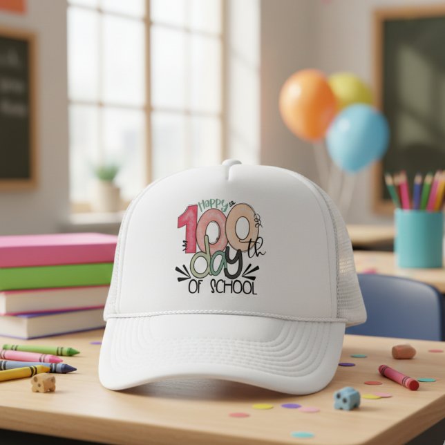Casquette de célébration des 100 jours d'école (Créateur téléchargé)