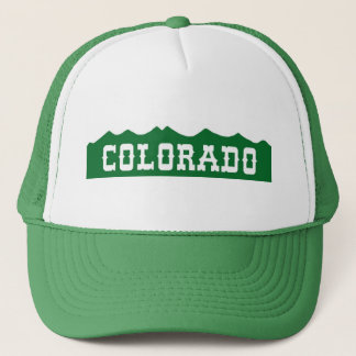 Casquette de chaîne de montagne du Colorado