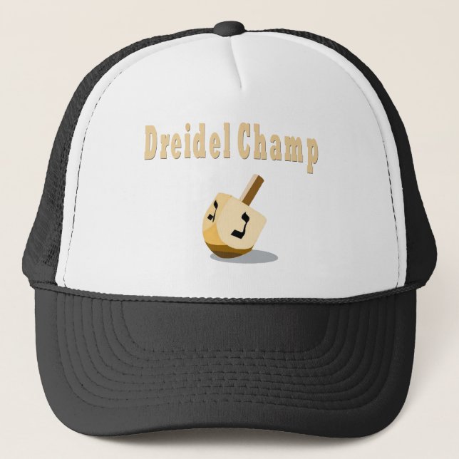 Casquette de champion de Dreidel (Devant)