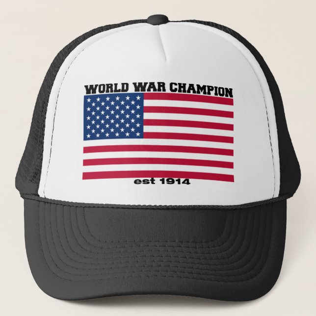 Casquette de champion de guerre mondiale (Devant)