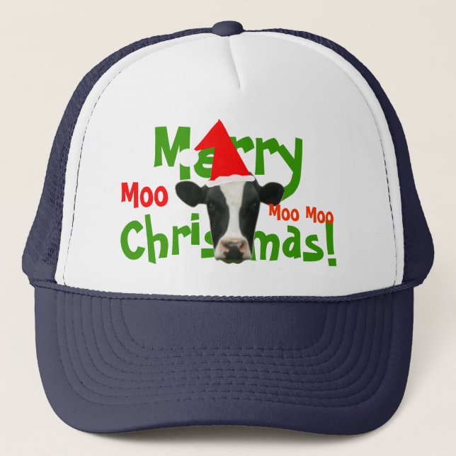 Casquette de chapeau de camionneurs de vache à (Devant)