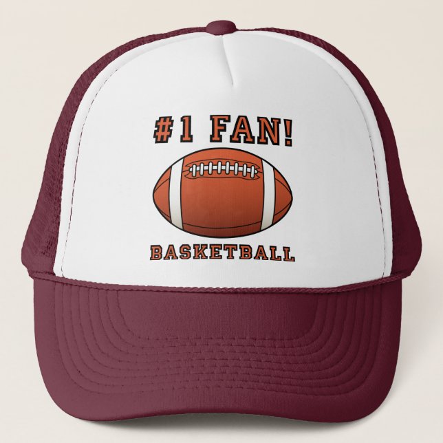 Casquette de Chapeau pour Fan de Basket-ball Pas D (Devant)