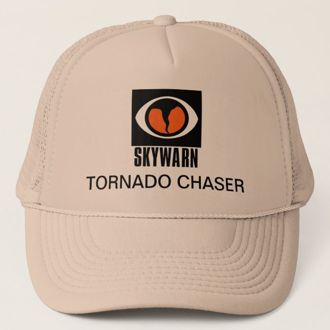 Casquette de chasseur de tornade (Devant)