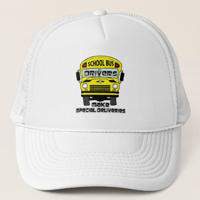 Casquette de chauffeur d'autobus scolaire (Devant)