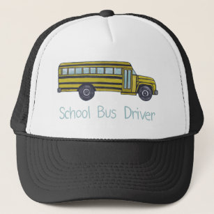 Casquette de chauffeur de bus scolaire