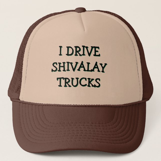 CASQUETTE DE CHAUFFEUR DE CAMION SHIVALAY (Devant)