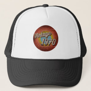 CASQUETTE DE CHAUFFEUR DE TRUCK VINTAGE 1970