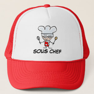 Casquette de chef de Sous