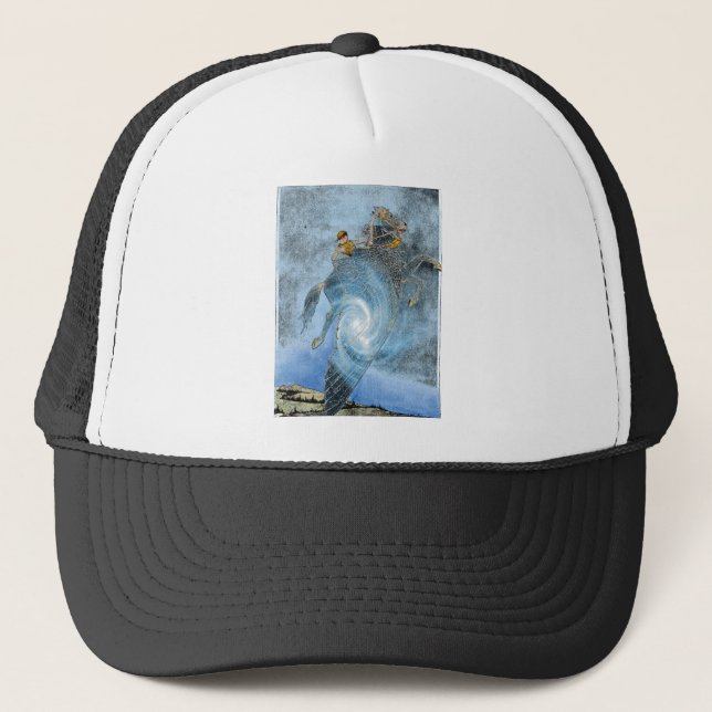 Casquette de cheval ailé (Devant)