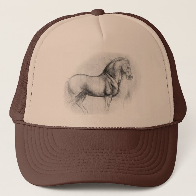 Casquette de Cheval Leonardo DaVinci (Devant)