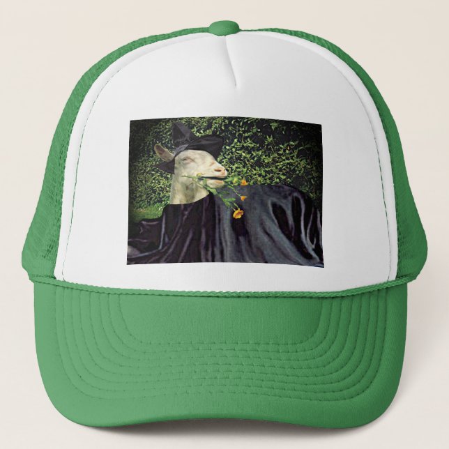 Casquette de chèvre de l'Assistant Halloween (Devant)