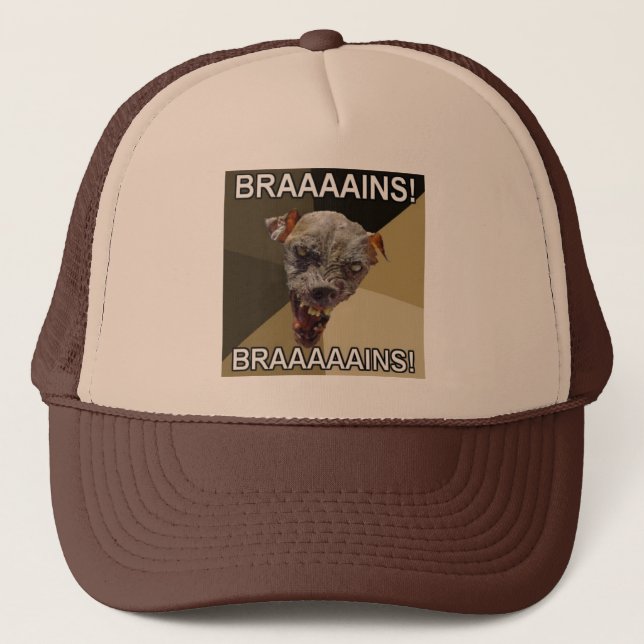 Casquette de chien de zombi (Devant)