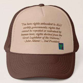 Casquette de citation de John Adams
