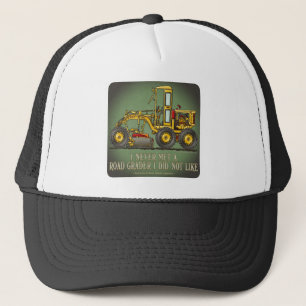 Casquette de citation d'opérateur de niveleuse de