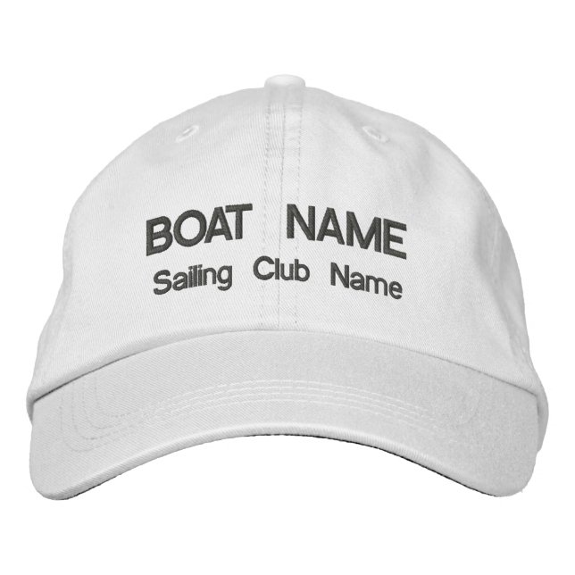 Casquette de club nautique et nautique (Devant)