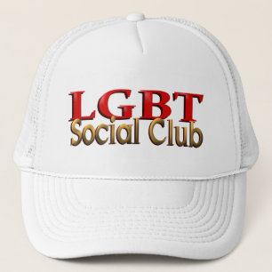 Casquette de club social de LGBT