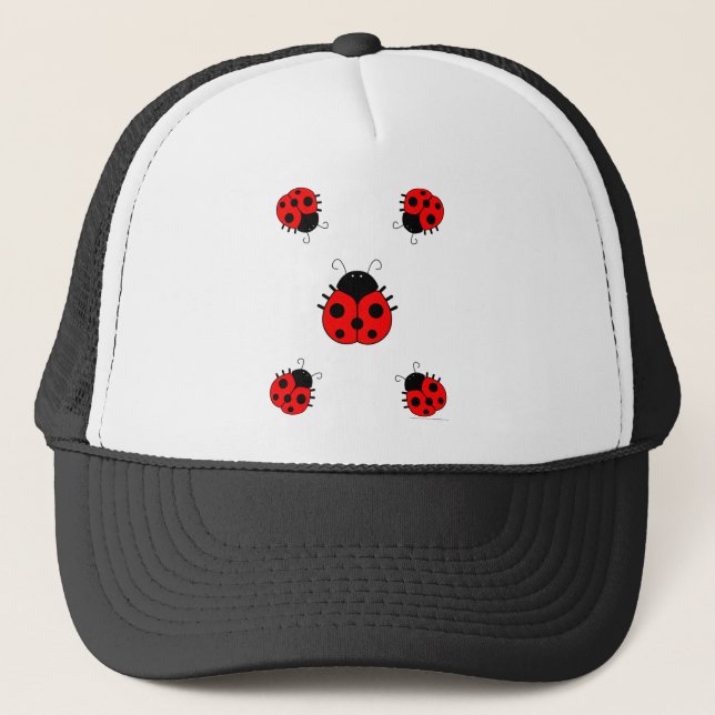 Casquette de coccinelles (Devant)