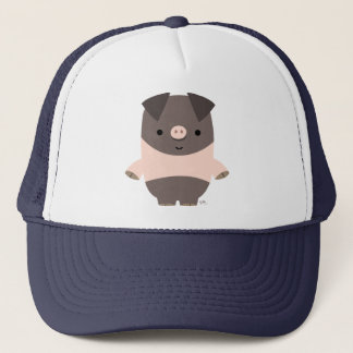 Casquette de cochon cartonné mignon