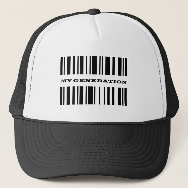 Casquette de CODE DE BARRE Y Génération (Devant)