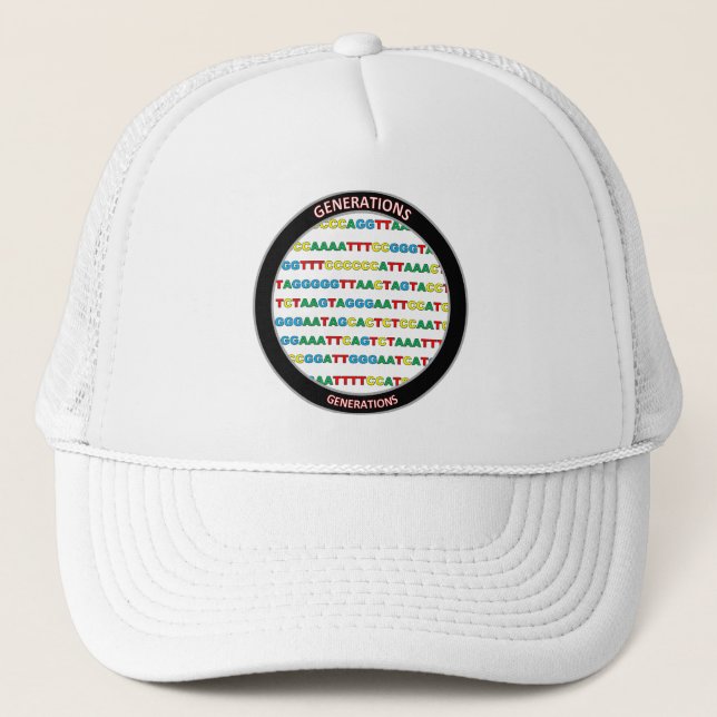 CASQUETTE DE CODE GÉNÉTIQUE (Devant)