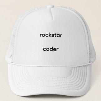 casquette de codeur rockstar