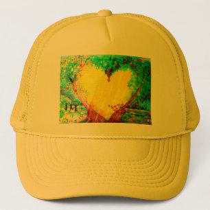 casquette de coeur d'or