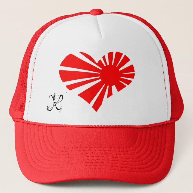 Casquette de coeur du Japon (Devant)