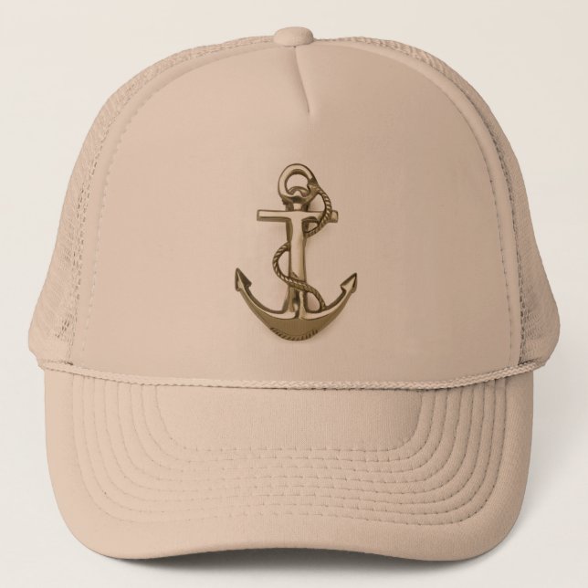 Casquette de conception d'ancrage (Devant)