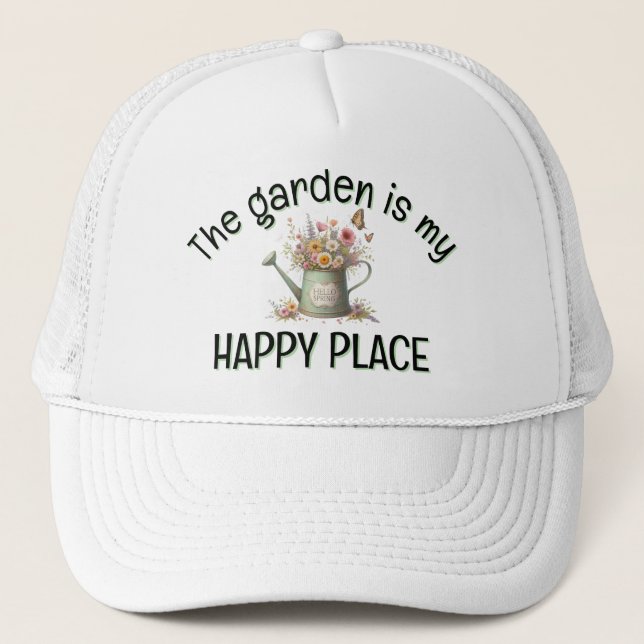 Casquette de conception de jardin (Devant)