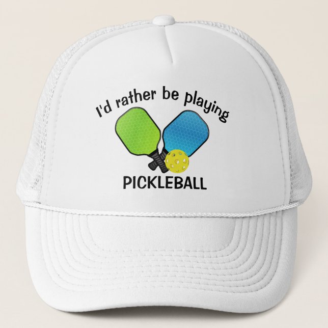 Casquette de conception de Pickleball (Devant)
