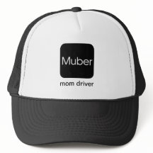 Casquette de conducteur de maman mobre