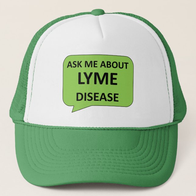 Casquette de conscience de la maladie de Lyme (Devant)