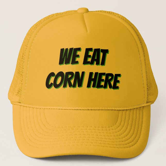 CASQUETTE DE CORN-EATERS. (Devant)