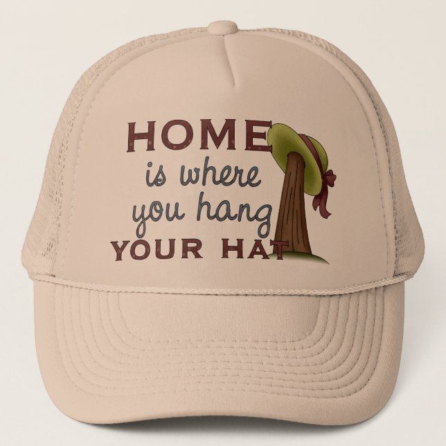 Casquette de coup à la maison (Devant)