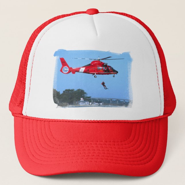 Casquette de couperet de la garde côtière (Devant)