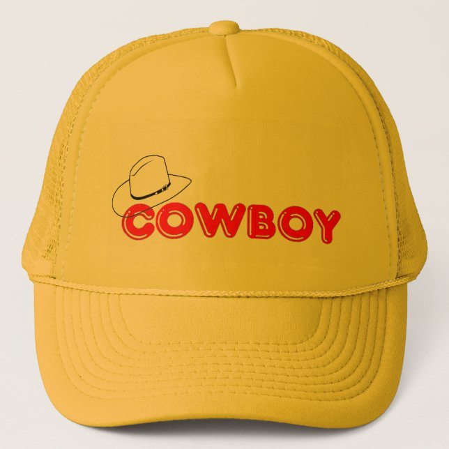 "Casquette de cowboy casquette ironique sur (Devant)