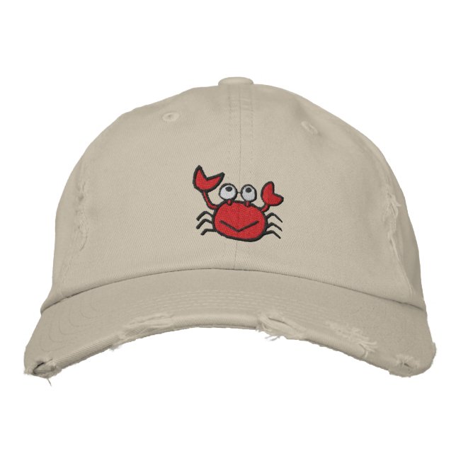 casquette de crabe joyeux (Devant)