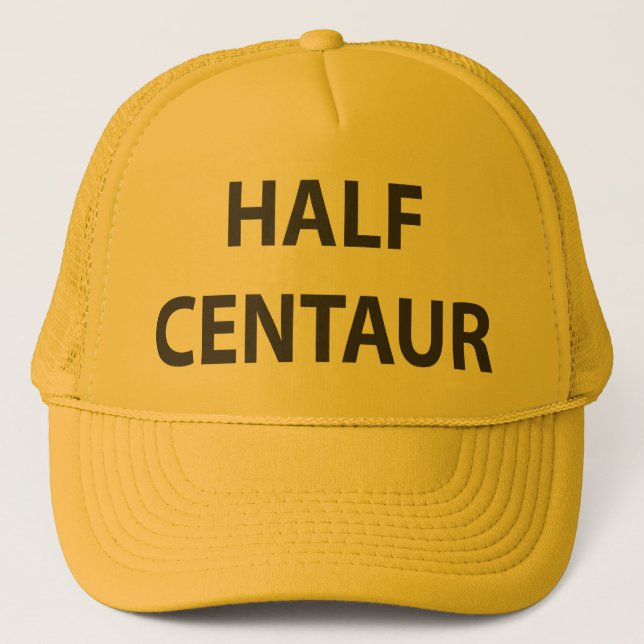 Casquette de "DEMI de CENTAURE" de Frank (Devant)