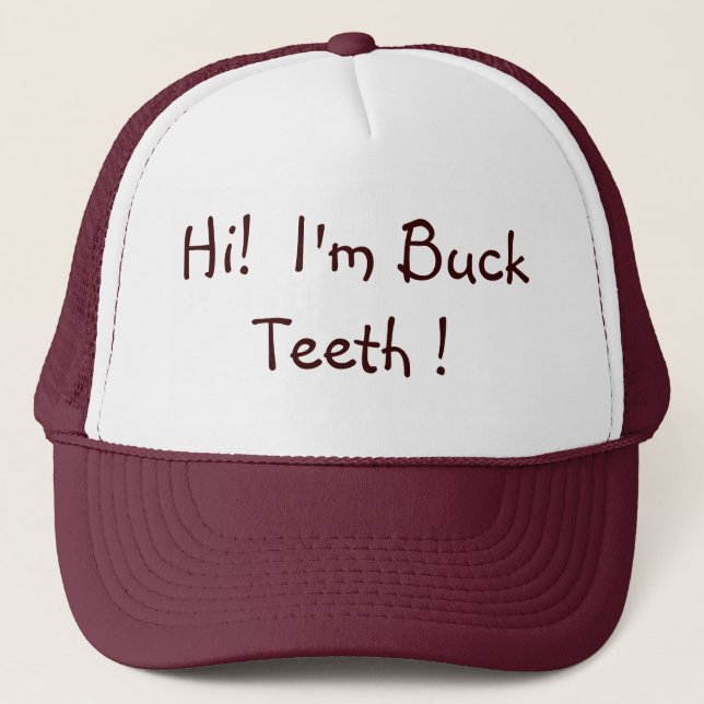 casquette de dents de buck (Devant)