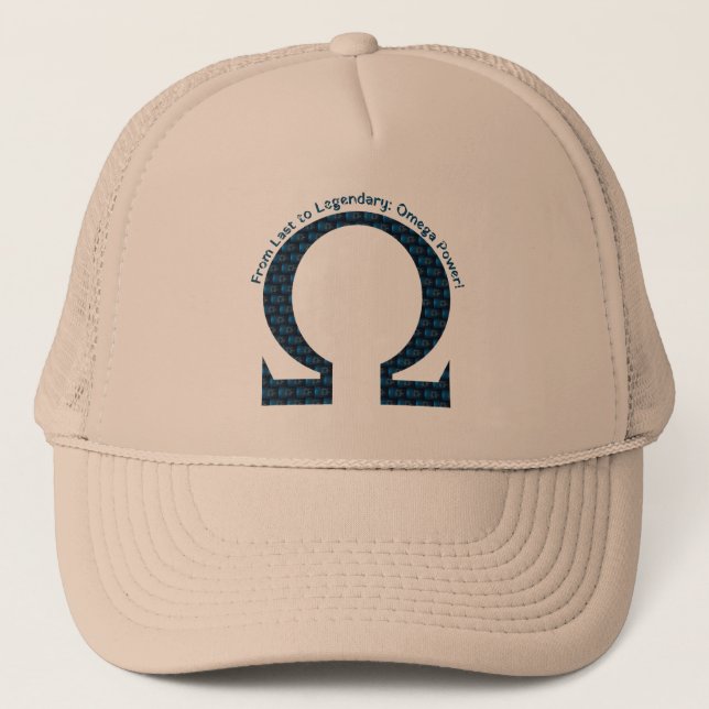 Casquette De Dernier à légendaire : Omega Power ! (Devant)