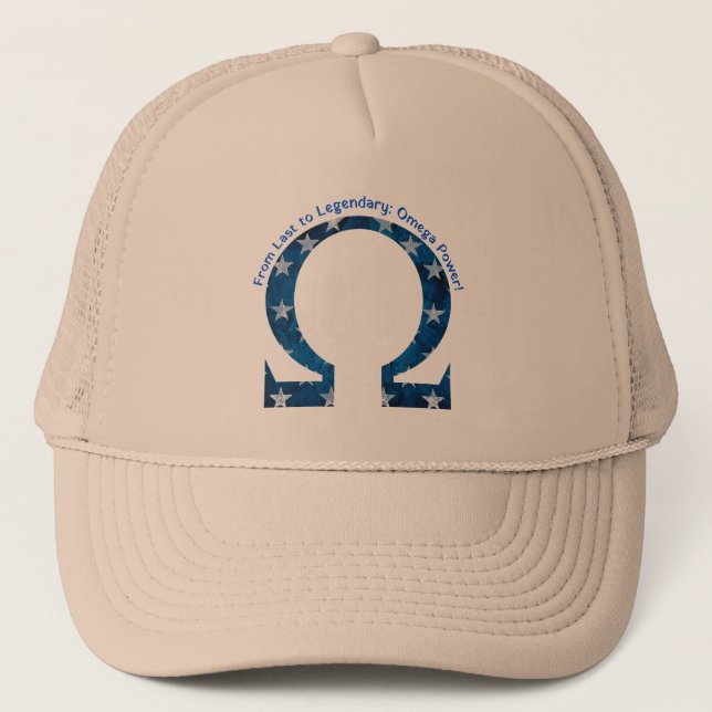 Casquette De Dernier à légendaire : Omega Power ! (Devant)